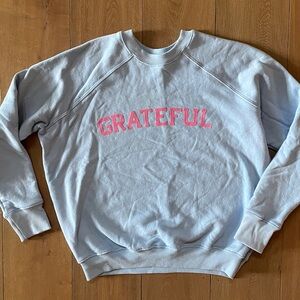 NWOT Spiritual Gangster "Grateful" Sweatshirt-size S